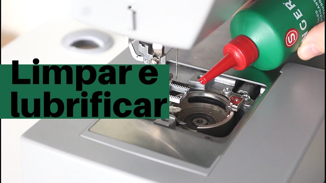Como lubrificar máquina de costura: forma simples de limpar e lubrificar sua Facilita PRO!