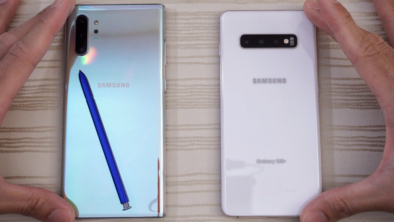 Samsung Galaxy Note 10 Plus vs S10 Plus SPEED TEST!
