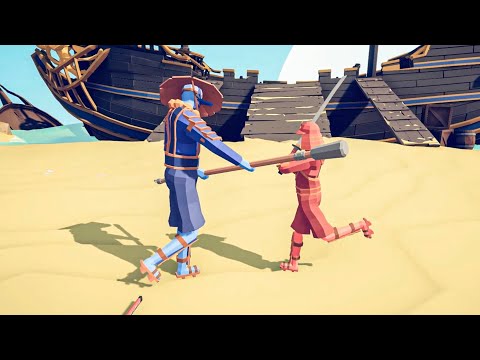 Monk vs Samurai - Totally Accurate Battle Simulator TABS