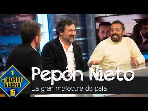 La gran metedura de pata de Pepón Nieto en el rodaje de 'Los hombres de Paco' - El Hormiguero