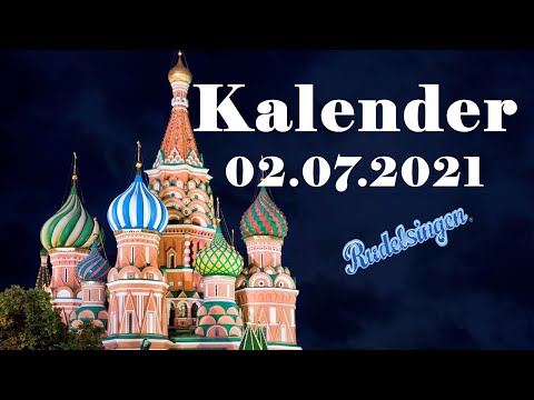 Der Mitsing-Kalender am 02.07.2021  - Tag 183