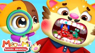 Download lagu Lima Kuman Jahat di Mulut Ayah | Kebiasaan Baik | Lagu Anak | MeowMi Family Show Bahasa Indonesia mp3
