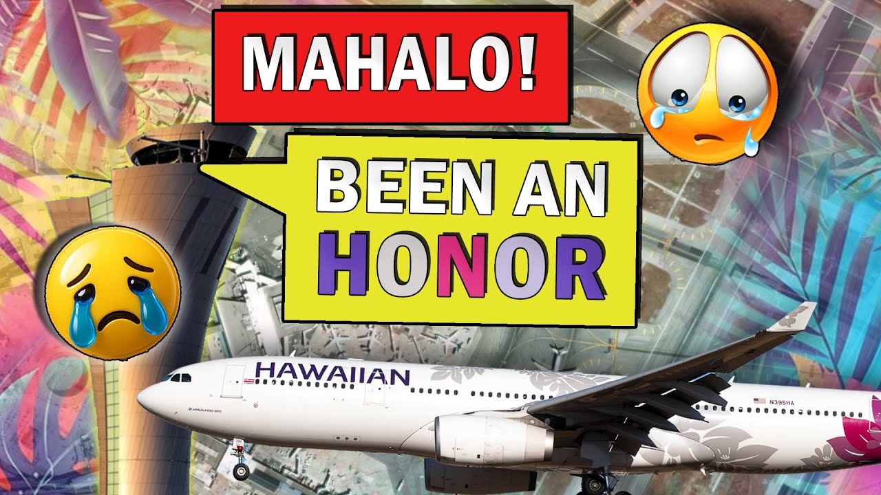 EMOTIONAL Message to Last Hawaiian Airlines | "Spirit of Hawaii"