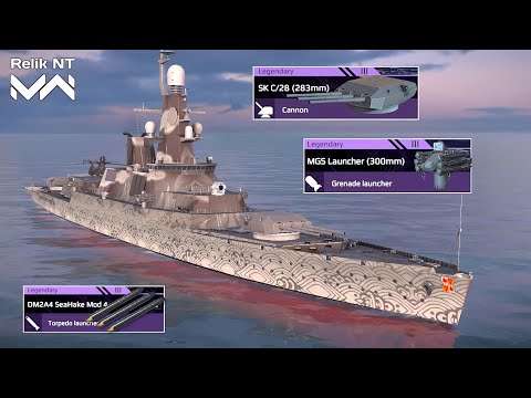 FGS Admiral Graf Spee - After Buff Review And Gameplay - Modern Warships 