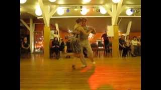 Anastasia Pomogaeva & Dmitry Viktorov. Show-impro2. Riga 21.11.14.