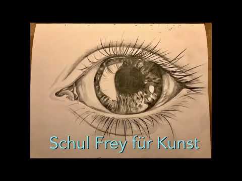 Schul Frey für Kunst- Portrait 4, Auge
