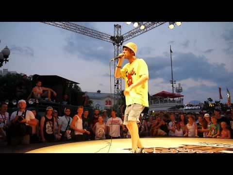 Red Bull BC One Cypher Ukraine 2013  | 2 camera | show beat box No Body (Chernigov)