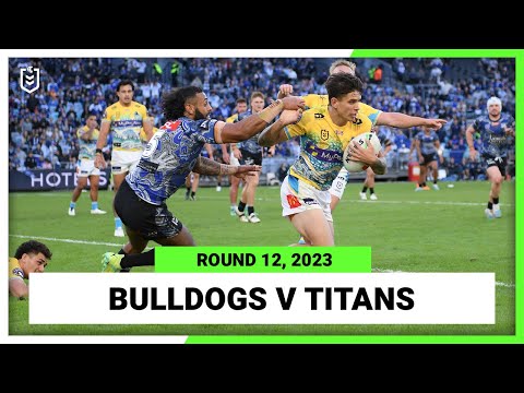 Canterbury-Bankstown Bulldogs v Gold Coast Titans | NRL Round 12 | Full Match Replay