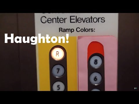 Vintage Haughton Traction Elevators at South Ave Garage - Rochester, NY