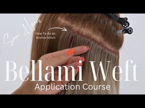 Hair Extension Course: Weft Application - Everything You Need To Know For A Perfect Install! #weft