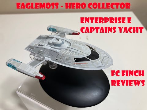 EAGLEMOSS - HERO COLLECTOR - ENTERPRISE- E CAPTAINS YACHT: FINCH REVIEWS