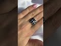 Серебряное кольцо с сапфиром 4.63ct