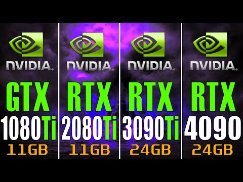 GTX 1080Ti vs RTX 2080Ti vs RTX 3090Ti vs RTX 4090 || PC GAMES TEST ||
