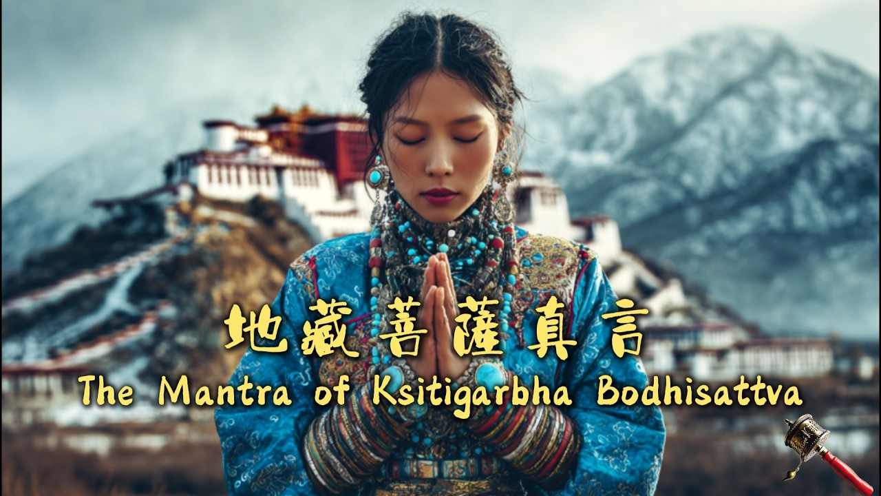 The Mantra of Ksitigarbha Bodhisattva for Fulfillment｜地藏菩薩真言：照亮幽暗・終結一切苦厄｜Healing Tibetan Music