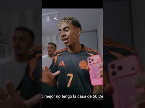 📽️ Lamine Yamal shows us his old house on YouTube. #shorts #lamineyamal