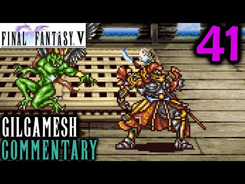 Final Fantasy V Walkthrough Part 41 - Xezat, Gilgamesh Rematch & The Barrier Tower