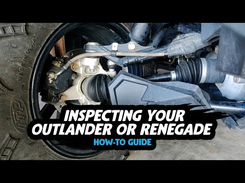 Inspecting Your Outlander or Renegade According to the Factory Maintenance Schedule