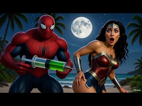 Unexpected Team Up: Skinny Spider-Man Trains with Supergirl to KNOCK OUT Joker! 🥊💪