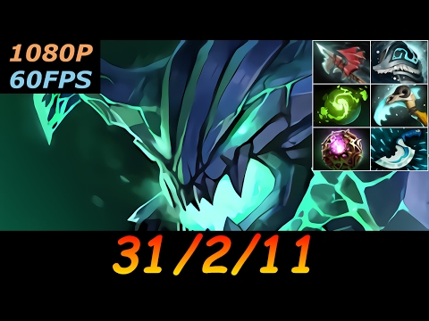 Dota 2 Outworld Devourer Pro 31/2/11 (Kills/Deaths/Assists) Top MMR 719 GPM Ranked Full Gameplay