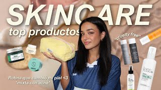 🌸 TOP productos de skincare l Mis IMPRESCINDIBLES para piel mixta con acné ✨