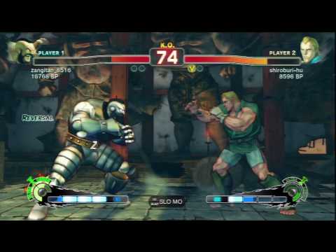 SSFIV Online: Zangitan (Zangief) vs shiroburi-hu (Abel) TRUE-HD QUALITY
