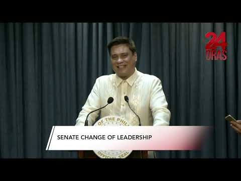Senate change of leadership 24 Oras