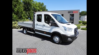 Ford TRANSIT SKRZYNIA PODWÓJNA KABINA DOKA 7 MIEJSC BLIŹNIACZE KOŁA K flatbed truck < 3.5t for sale - Image 4 | Autoline CA Ford TRANSIT SKRZYNIA PODWÓJNA KABINA DOKA 7 MIEJSC BLIŹNIACZE KOŁA K flatbed truck < 3.5t | Image 4 - Autoline