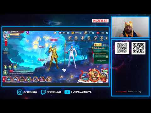 (18+) #10/07 - SUBs GALACTICOS -  Saint Seiya Awakening - LIVE