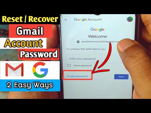 How to Reset or Recover Gmail Account Password if Forgotten 2023