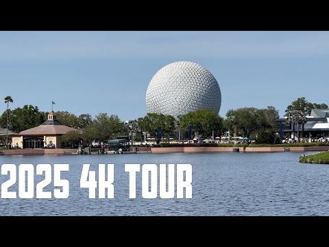 EPCOT World Showcase 2025 Complete Tour & Walkthrough in 4K | Walt Disney World Florida March 2025
