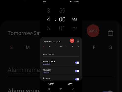 Set alarm ⏰ everyday in android #shorts
