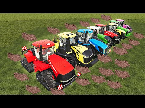LAND OF MUD! TRACTORS vs MUDDY RAMP! | Farming Simulator 19