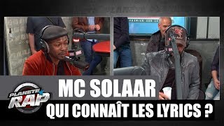 Mc Solaar - Qui connaît les lyrics ? avec Bambi Cruz #PlanèteRap