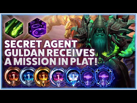 Guldan Rain of Destruction - SECRET AGENT GULDAN RECEIVES A MISSION IN PLAT! - B2GM Season 3 2024
