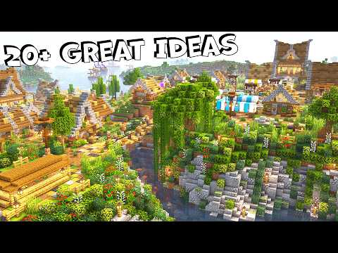20+ Build Ideas to make your Minecraft Survival World Better