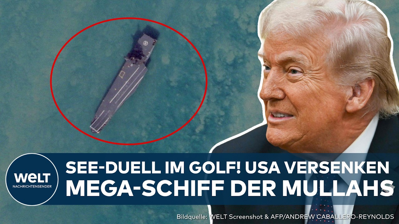 IRAN: Operation "Epischer Zorn"! USA versenken Mega-Kriegsschiff der Mullahs!