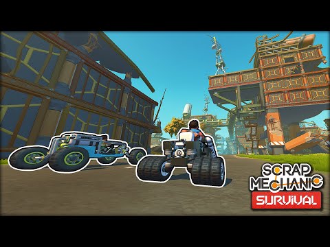 We Decided to Check Out Scrap City to See if Anything Changed! (Scrap Mechanic Co-op Ep.27)