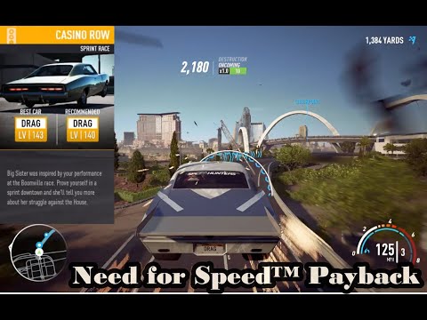 Need for Speed™ Payback - Casino Row - Sprint Race