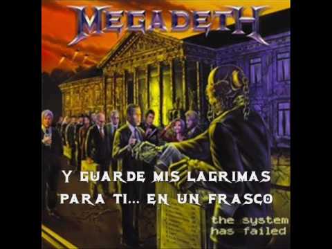 Megadeth - Tears in a vial (Lagrimas en un frasco)