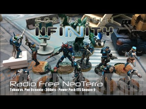 Radio Free NeoTerra Ep 67 - Pan Oceania vs. Tohaa Army Box - Power Pack ITS Season 9