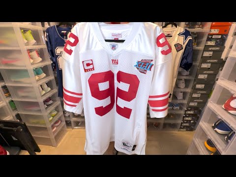 Michael Strahan Authentic Mitchell & Ness Jersey