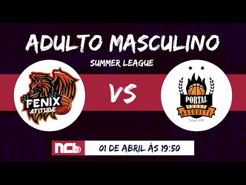 FENIX SP/ ATITUDE BASQUETE X PORTAL BASQUETE - NCB SUMMER LEAGUE ADULTO MASCULINO 2023.1