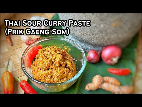 How to Make Southern Thai Sour Curry Paste (Prik Gaeng Som Tai) | Thai Girl in the Kitchen