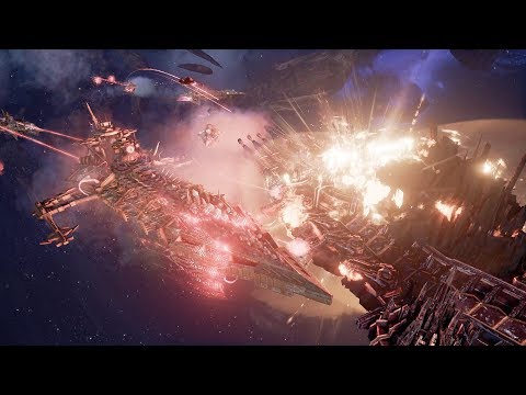 Chaos (Nurgle Fleet) vs The Planet Killer! Rank 100 - Battlefleet Gothic Armada