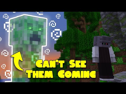 EPIC! Minecraft Mod Makes Mobs Invisible!