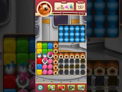 Toon Blast Level 3046 NO BOOSTERS - A S GAMING ✔️