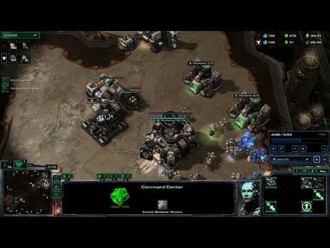 Terran Starcraft II: LotV Tutorial Videos #1 TvP Marine Cyclone Macro Aggressive Timing