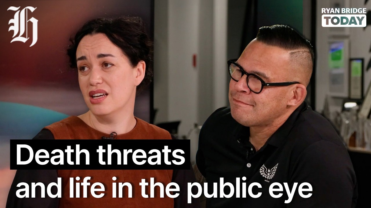 Dave Letele and Kanoa Lloyd on death threats and life in the public eye | Ryan Bridge TODAY