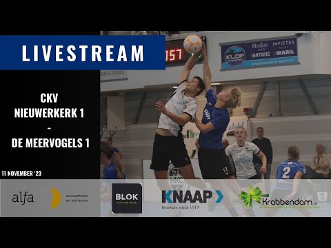 Nieuwerkerk 1 - De Meervogels 1 (zaterdag 11 november 2023)