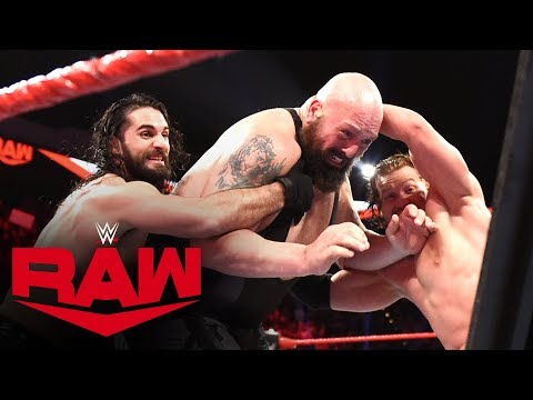 Big Show, Kevin Owens & Samoa Joe vs. Seth Rollins & AOP – Fist Fight: Raw, Jan. 13, 2020